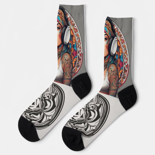 ethnic socks (Left)