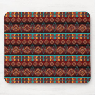Ethnic Southwesetrn  Geometric Mouse Pad