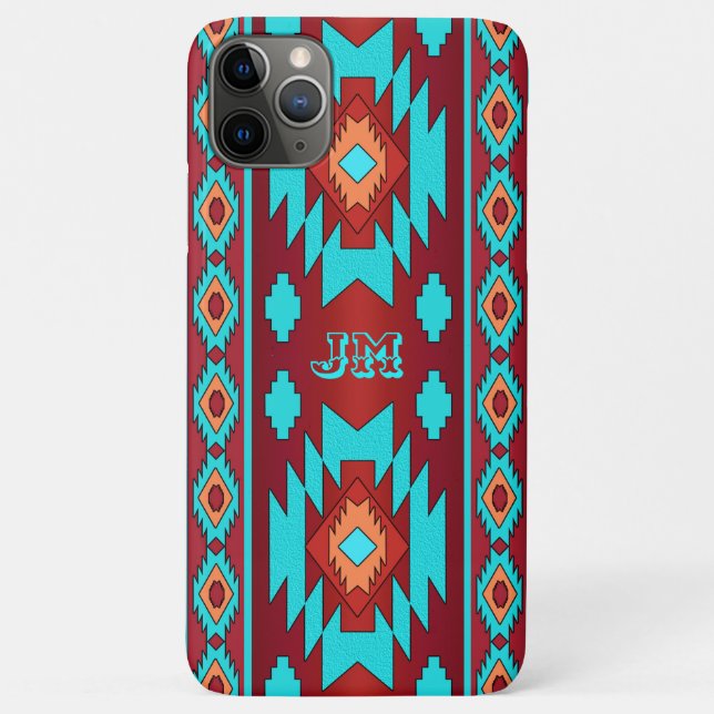 Ethnic southwestern geometric aztec pattern.  Case-Mate iPhone case (Back)