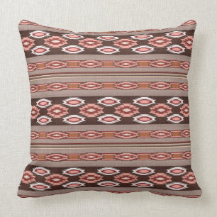 ethnic southwestern pattern throw pillow