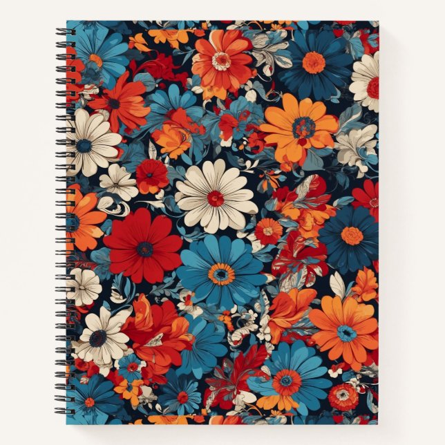 Ethnic Spiral Notebook (Front)