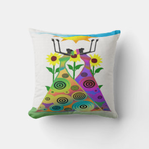 “Ethnic Spirituality & Inspirational Culture Throw Pillow