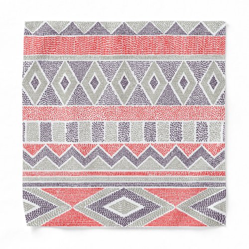 Ethnic Striped Tribal Handmade Vintage Bandana