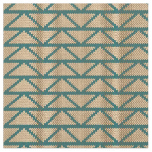 Ethnic Style Knitted Pattern Fabric