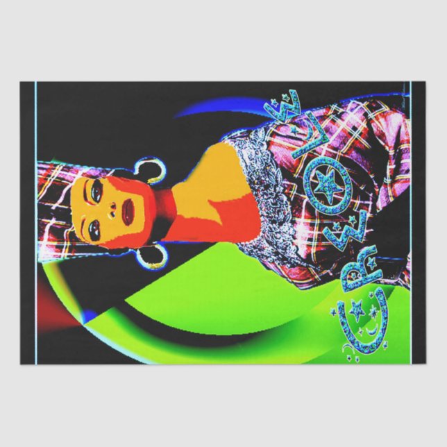 Ethnic Tissue Paper (Front)