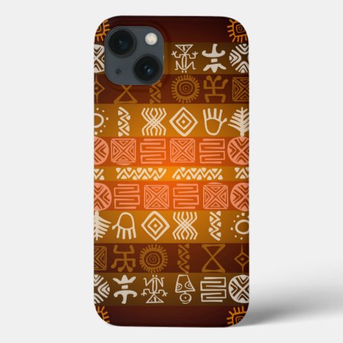 Ethnic Tribal African Graphic _ Iphone case