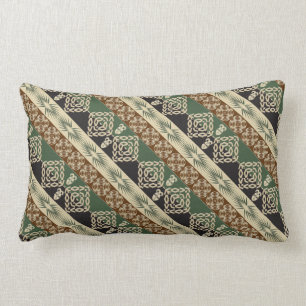 ethnic tribal african pattern lumbar pillow