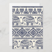 Ethnic Tribal Aztec Elephant Pattern (Front/Back)