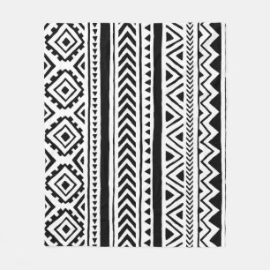 Ethnic Tribal: Handmade Pattern Fleece Blanket