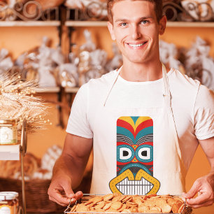 Ethnic Tribal Masks Adult Apron