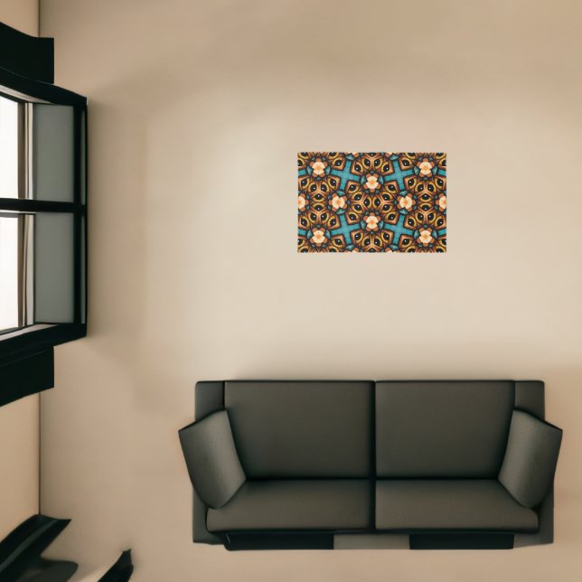 Ethnic Tribal Mosaic Rug (Insitu (Indoor 1))