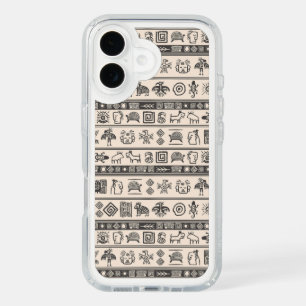 Ethnic tribal pattern - asian aztec africans 1 iPhone 16 case