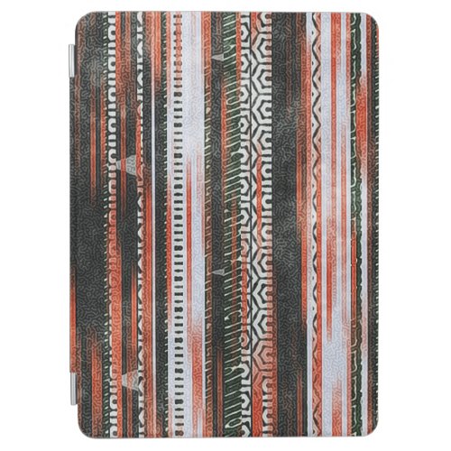 Ethnic tribal stripes rug design iPad air cover