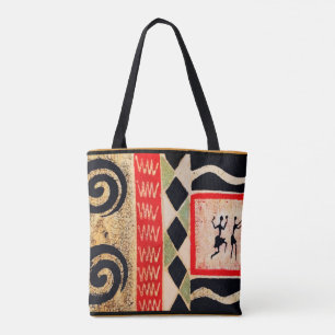 Ethnic Tribal Tote Bag for Mom's Day Gift