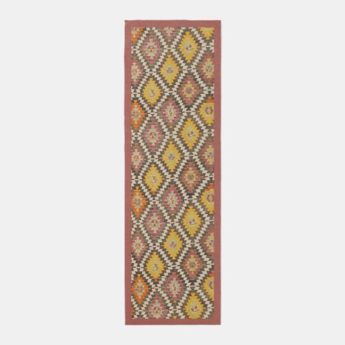 Ethnic Turkish Kilim Style Runner