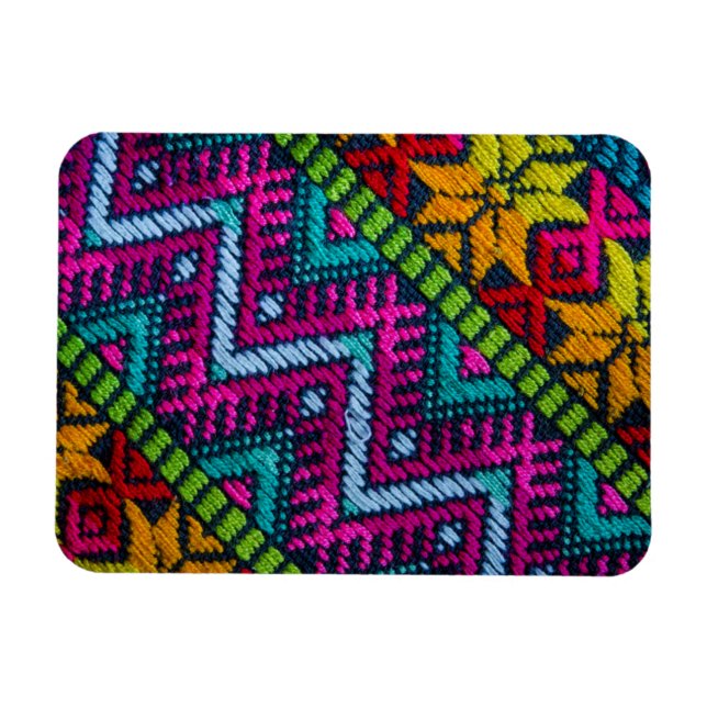 Ethnic Woven Threads Magnet (Horizontal)