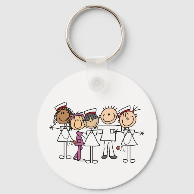 ethnicnurses344.png keychain (Front)