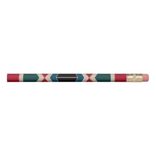 Ethno Pattern Red Pencil