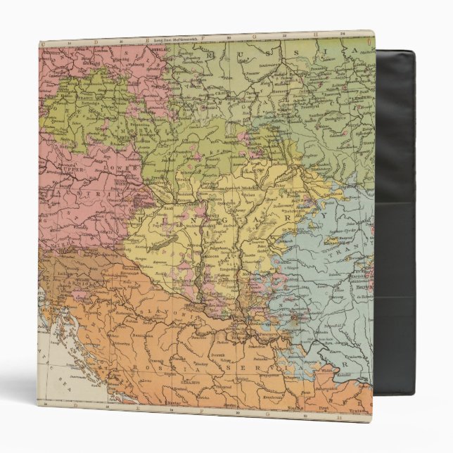 Ethnog Austria Hungary 3 Ring Binder (Front/Inside)