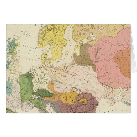 Ethnographic, Europe Cards (Front Horizontal)