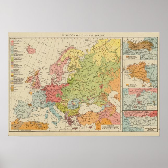 Ethnographic Europe Poster (Front)