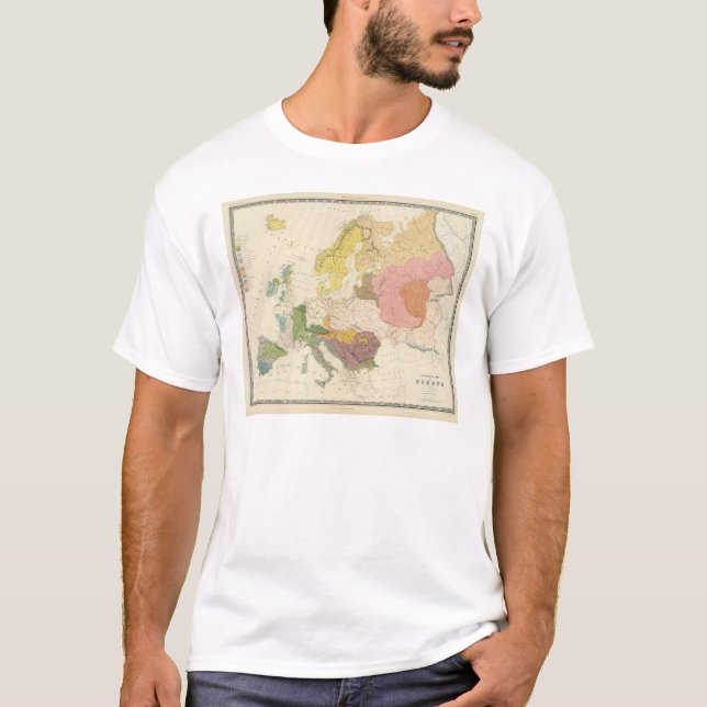 Ethnographic, Europe T-Shirt (Front)