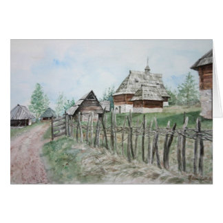 Ethnographic museum, Sirogojno Cards