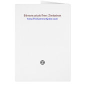 EthnomusicoloTree: Zimbabwe Cards (Back)