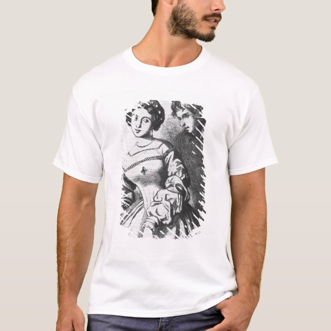 Etienne Lousteau speaking to an actress T-Shirt (Front)