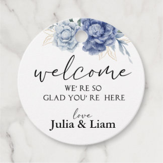 Etiquetas elegantes para recuerdos Favor Tags