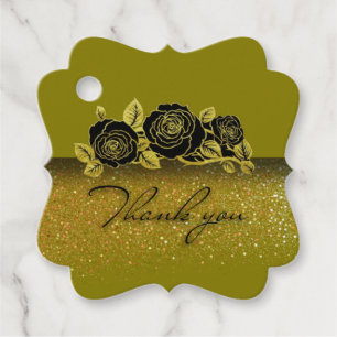 Etiquetas para recuerdos con flores favor tags