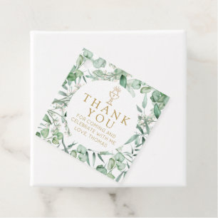 Etiquetas Para Recuerdos First Communion Eucalyptu Favor Tags
