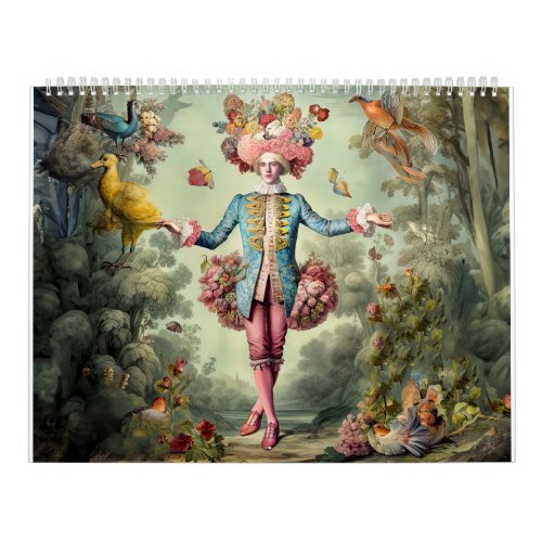 toiles de Danse A Year of Whimsical Dancers Calendar