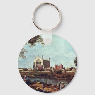 Eton College By Canaletto Keychain
