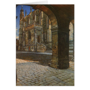 Eton College Chapel by Anna Alma Tadema