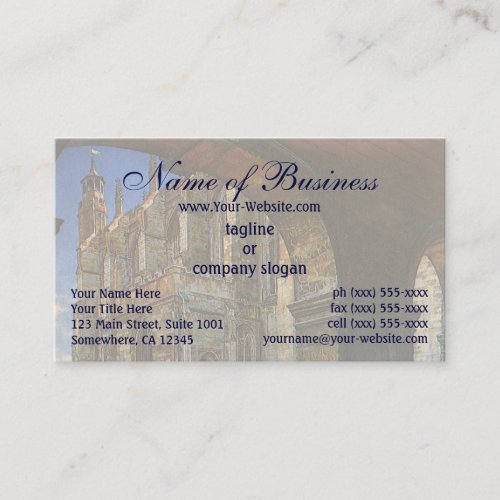 Eton College Chapel by Anna Alma Tadema Business Card