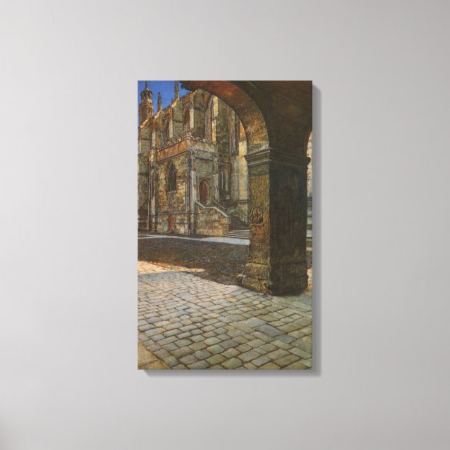 Eton College Chapel by Anna Alma Tadema Canvas Print (Front)