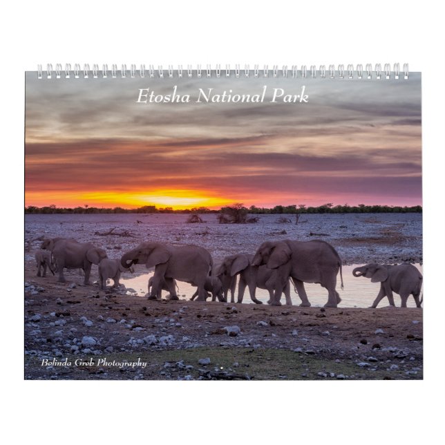 Etosha National Park Calendar (Cover)