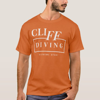 Etreme Sport Cliff Diving boy T-Shirt