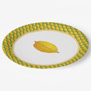 Etrogs for Sukkot Paper Plates