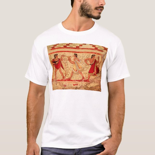 Etruscan musicians T-Shirt (Front)