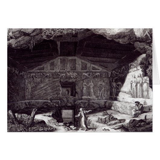 Etruscan Tomb, c.1780 Cards (Front Horizontal)