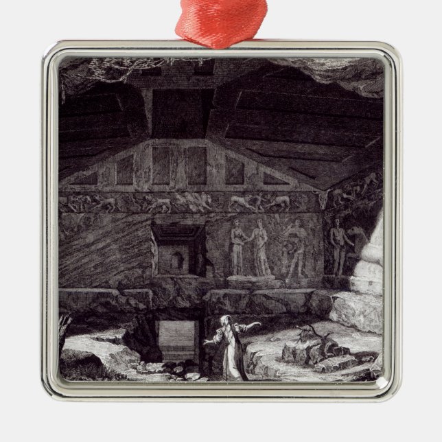 Etruscan Tomb, c.1780 Metal Ornament (Front)