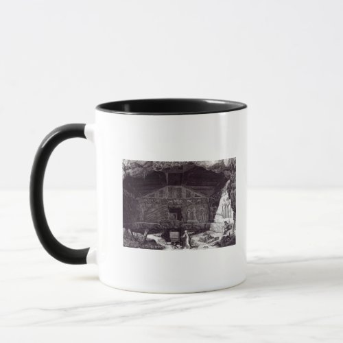 Etruscan Tomb c1780 Mug