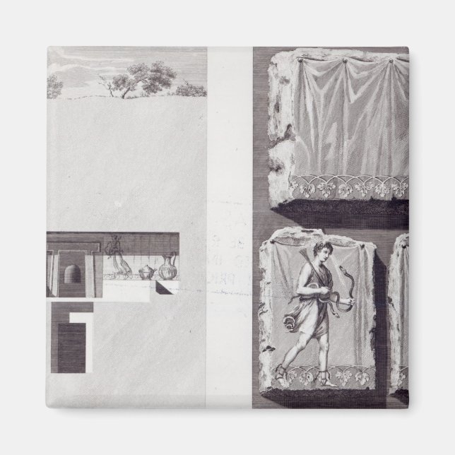 Etruscan Tombs, c. 1780 Magnet (Front)