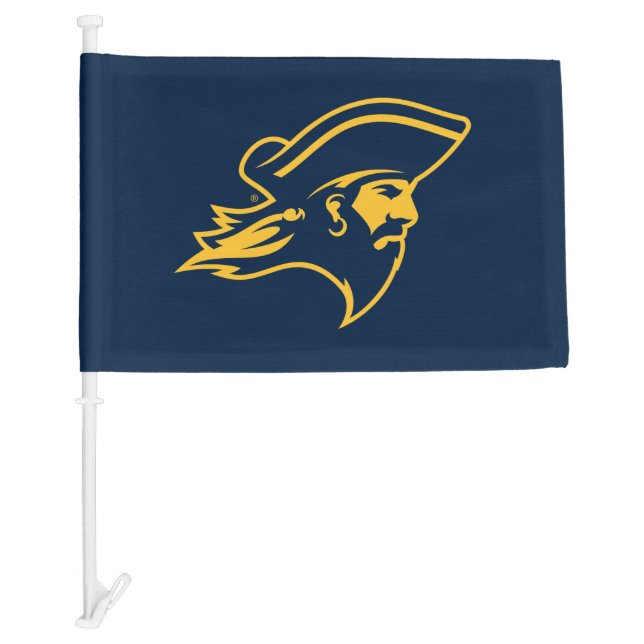 ETSU Buccaneer Logo Car Flag (Front)