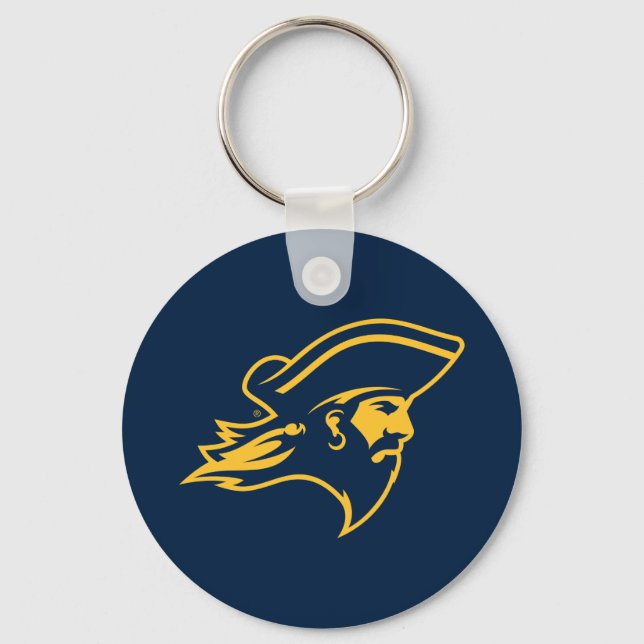 ETSU Buccaneer Logo Keychain (Front)