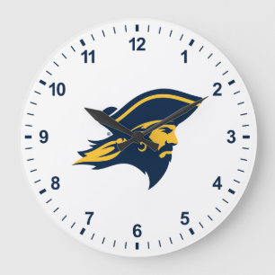 ETSU Buccaneer Logo Large Clock