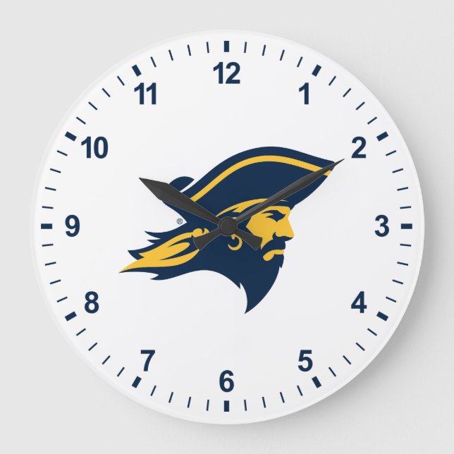 ETSU Buccaneer Logo Large Clock (Front)