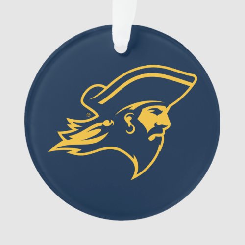 ETSU Buccaneer Logo Ornament